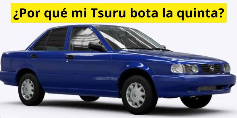 ¿Por qué mi Tsuru bota la quinta?