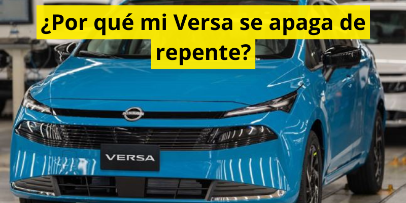 ¿Por qué mi Versa se apaga de repente?